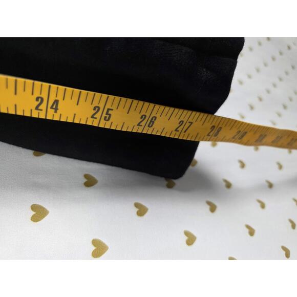 Victorias Secret PINK GOLD BLING DOG Sequined Yoga Pants Leggings LARGE - Picture 4 of 7